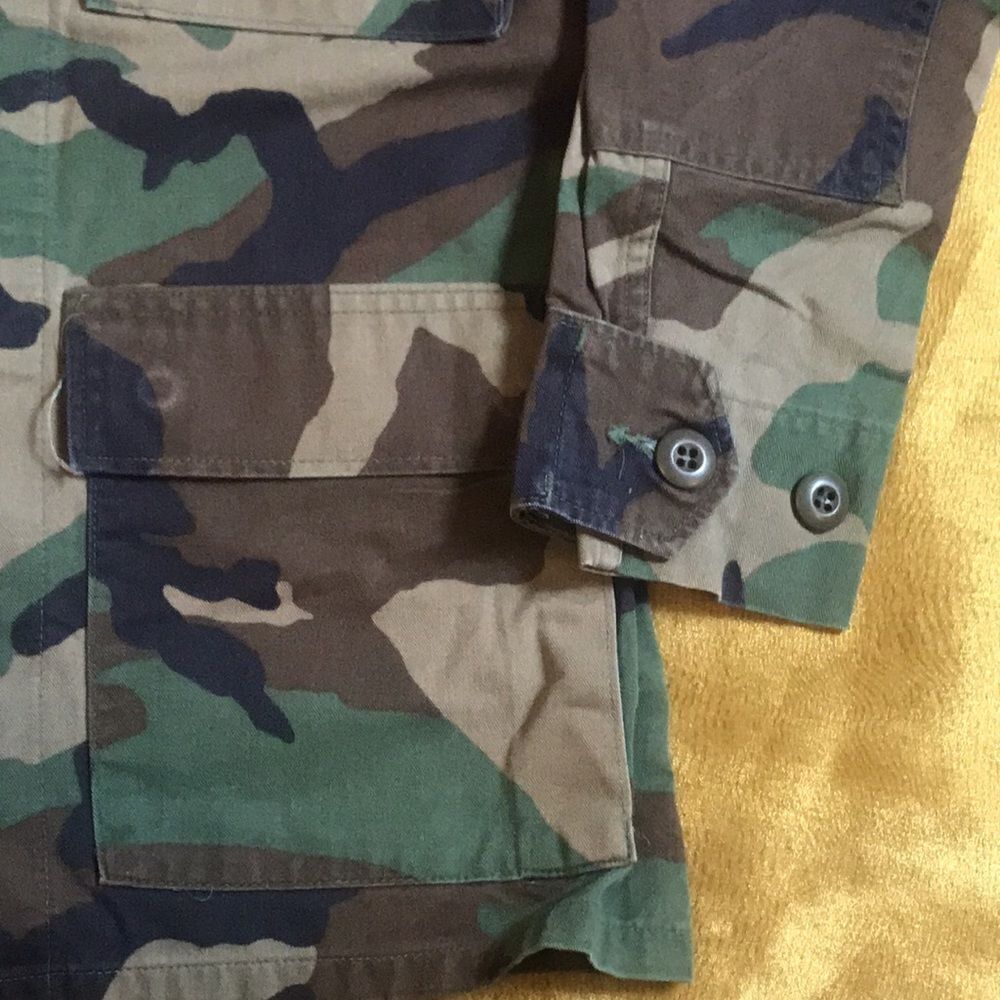 Vintage Army Style Military Jacket Superior Quality - Picture 10 of 14